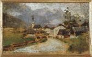 Paesaggio Montano by Pietro Fragiacomo
