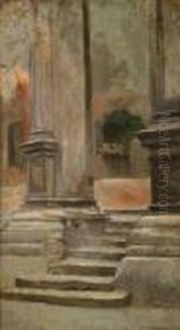 Inquadratura Architettonica Con Scale by Pietro Fragiacomo