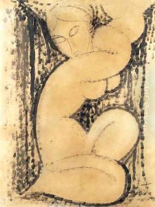 Cariatide by Amedeo Modigliani