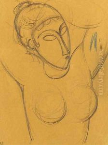 Cariatide 2 by Amedeo Modigliani