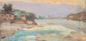 Case Sul Fiume by Pietro Fragiacomo