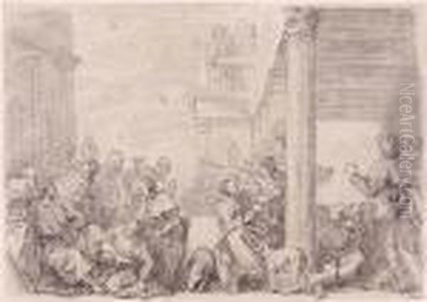 Le Repas Chez Simon, D'apres Veronese - view 1