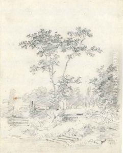 Paysage, Etude D'arbre