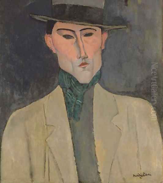 Homme au chapeau - view 1