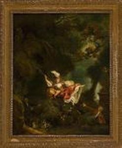 Les Hasards Hereux Del'escarpolette by Jean-Honore Fragonard