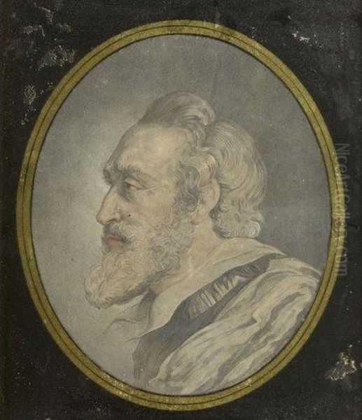 Portrait D'henri Iv De Profil - view 1