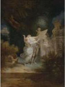 The Sermon Of Love by Jean-Honore Fragonard
