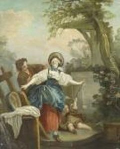 Colin Maillard by Jean-Honore Fragonard