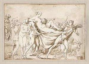 Triumphzug Der Venus by Jean-Honore Fragonard
