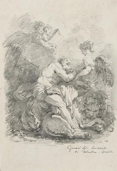 The Vision Of Saint Jerome - view 1
