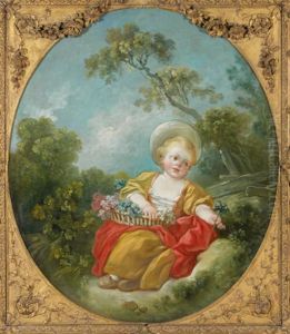 La Petite Jardiniere by Jean-Honore Fragonard