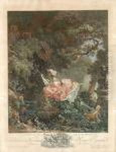 Les Hazards Heureux De L""""escarpolette by Jean-Honore Fragonard