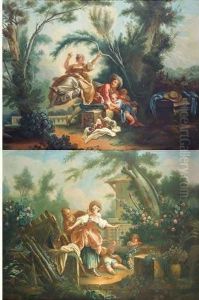 1 - "l'escarpolette". by Jean-Honore Fragonard
