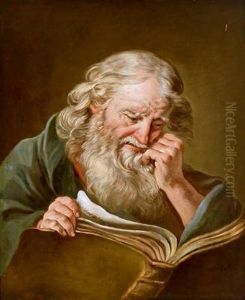 Ritratto Di Un Evangelista by Jean-Honore Fragonard