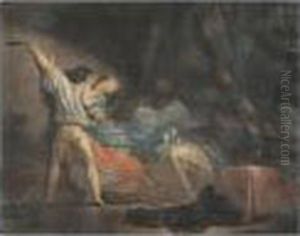 Le Verrou by Jean-Honore Fragonard