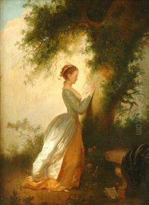 Thesouvenir by Jean-Honore Fragonard