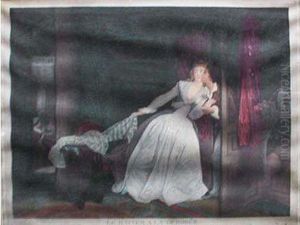 Le Baiser A La Derobee by Jean-Honore Fragonard