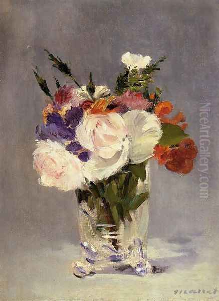 Flowers In A Crystal Vase I - view 1