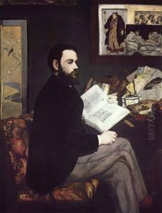 Portrait of Emile Zola 1868