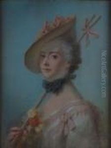 Portait Of A Woman by Jean-Honore Fragonard