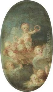 Etude D'amours by Jean-Honore Fragonard