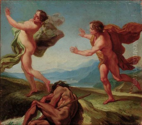 Apollo And Daphne; And Pan And Syrinx - view 1