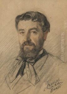 Portrait D'homme by Francois Louis Francais