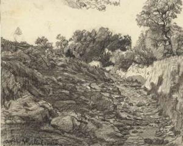 Un Sentier Avec Des Cailloux A Villafranca - view 1
