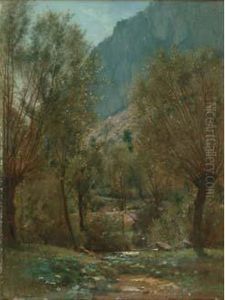 Vallee De Rossillon (dans L'ain) by Francois Louis Francais