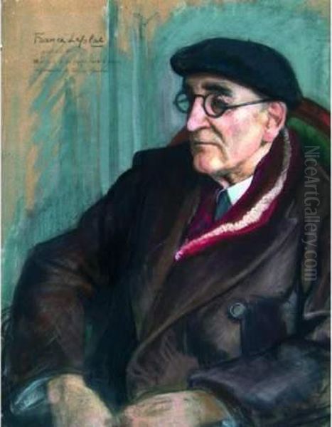 Portrait De Monsieur De La Harpe, Organisateur Du Salon De Meudon. - view 1