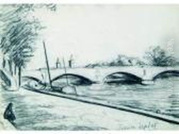 Pont Parisien. - view 1