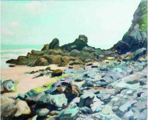 Bord De Mer (bretagne). by France Leplat