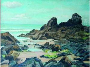 Bord De Mer (bretagne). by France Leplat