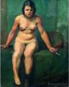 "la Fille Perdue" ( Nu A La Cigarette).