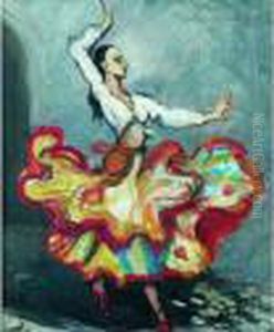 La Gitane (paquita Aux Cartes). by France Leplat