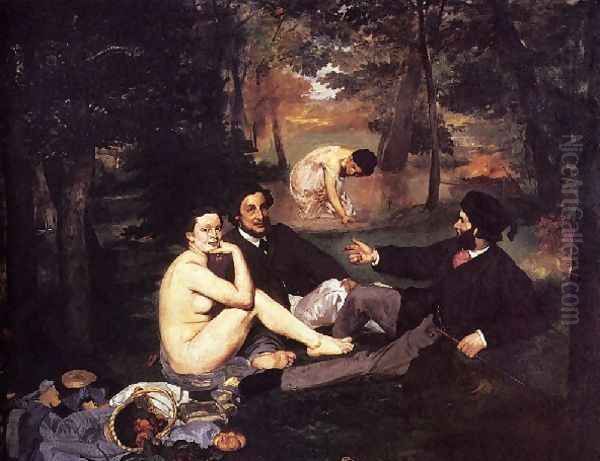 Le Dejeuner sur l'Herbe (The Picnic) 1863 by Edouard Manet