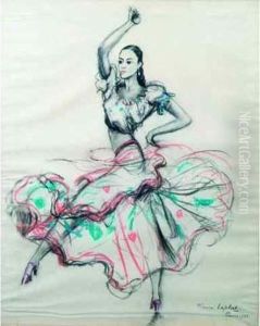 Sacha Danseuse Espagnol. by France Leplat