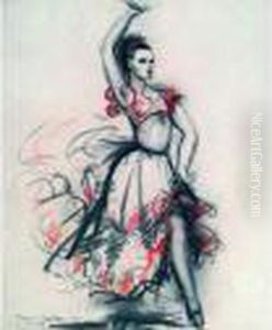 Sacha Ou Paquita. La Danseuse De Flamenco. Sacha Ou Paquita. La Danseuse De Flamenco.