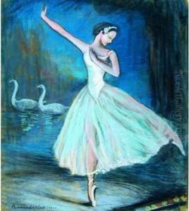 La Danseuse Du Lac Des Cygnes.
