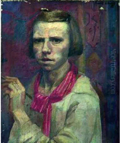 Autoportrait Au Pinceau. - view 1