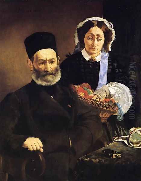 Portrait of Monsieur and Madame Manet - view 1