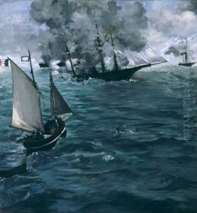 Battle of the 'Kearsarge' and the 'Alabama'