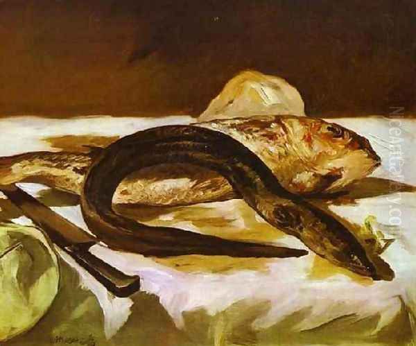 Still Life With Eel And Red Muller - view 1