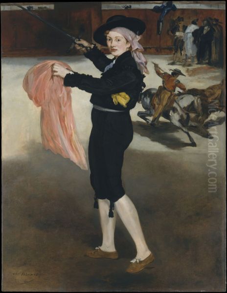 Mlle Victorine in the Costume of an Espada 1862 - view 1