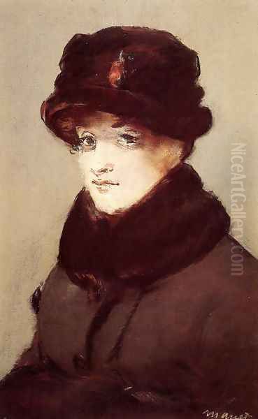Woman in Furs, Portrait of Mery Laurent - view 1