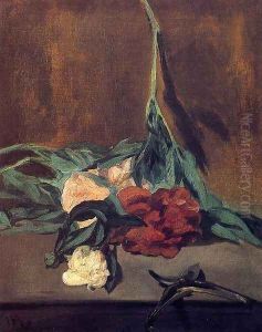 Peony Stem And Shears