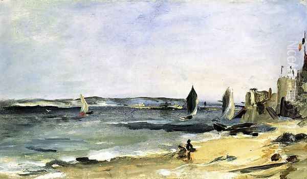 Seascape at Arcachon - view 1