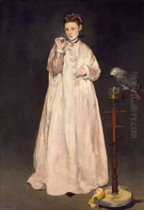 Young Lady with a Parrot