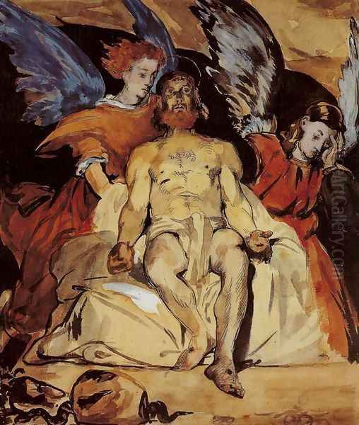 Christ with Angels 1864 - view 1