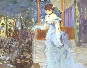 Singer At A Cafe Concert